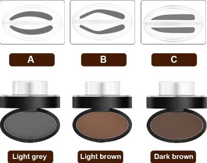 Eyebrow stamps x2