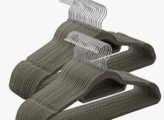 Velvet hook hangers 20 pcs